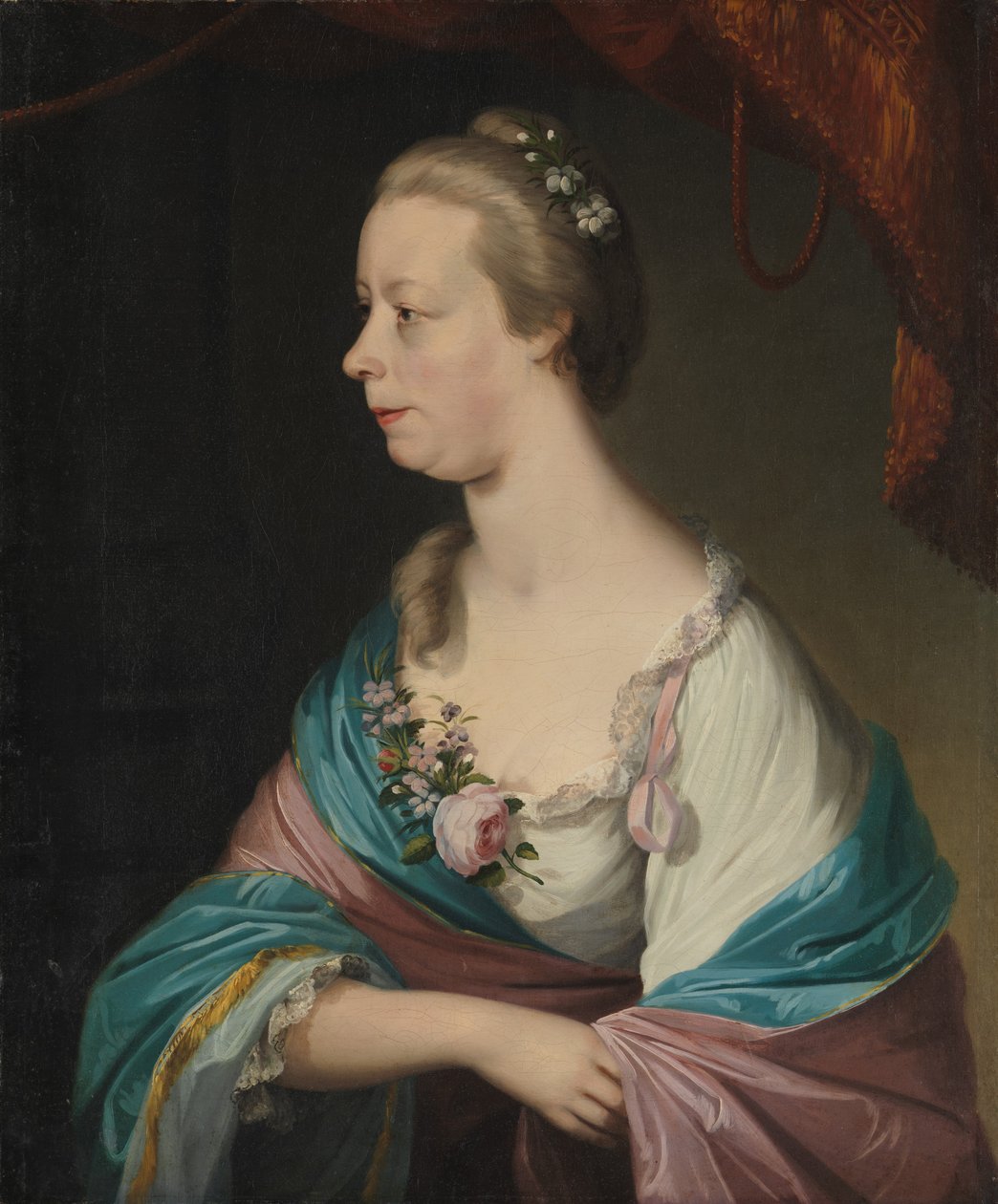 Christiana Stille Keen, kb. 1769 alkotó: Matthew Pratt