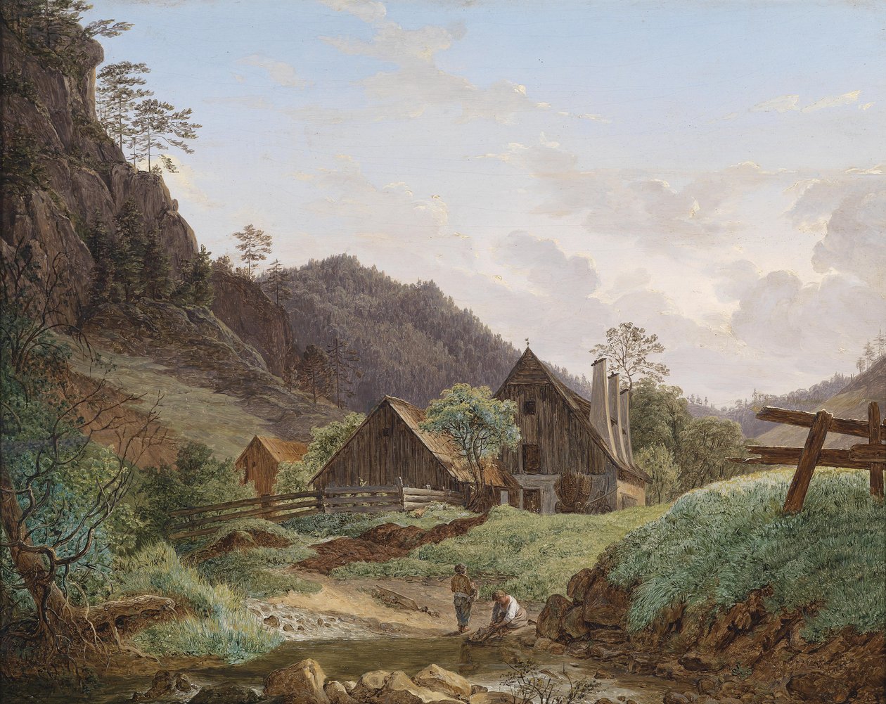 Eisenhammer Gutensteinben alkotó: Matthias Rudolf Toma