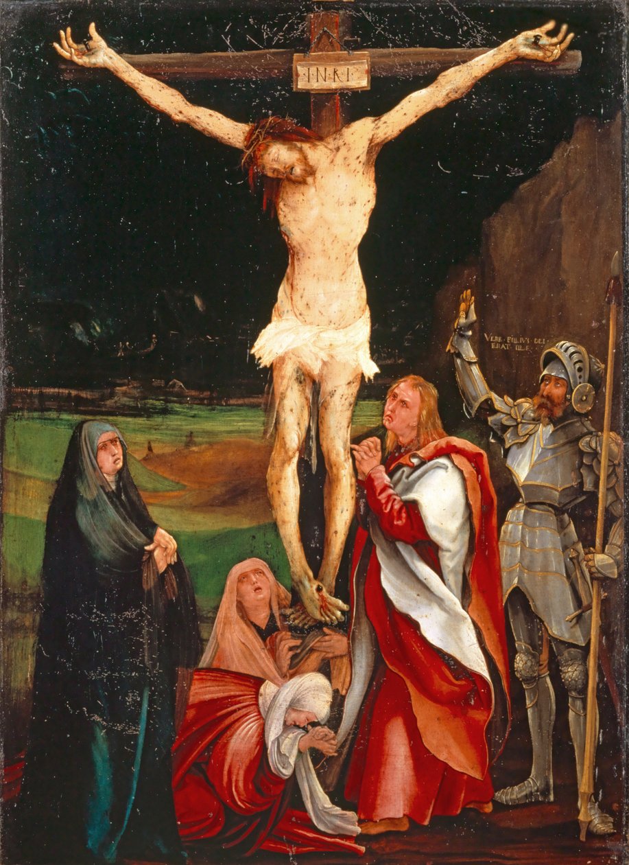 Keresztre feszítés alkotó: Matthias Grünewald