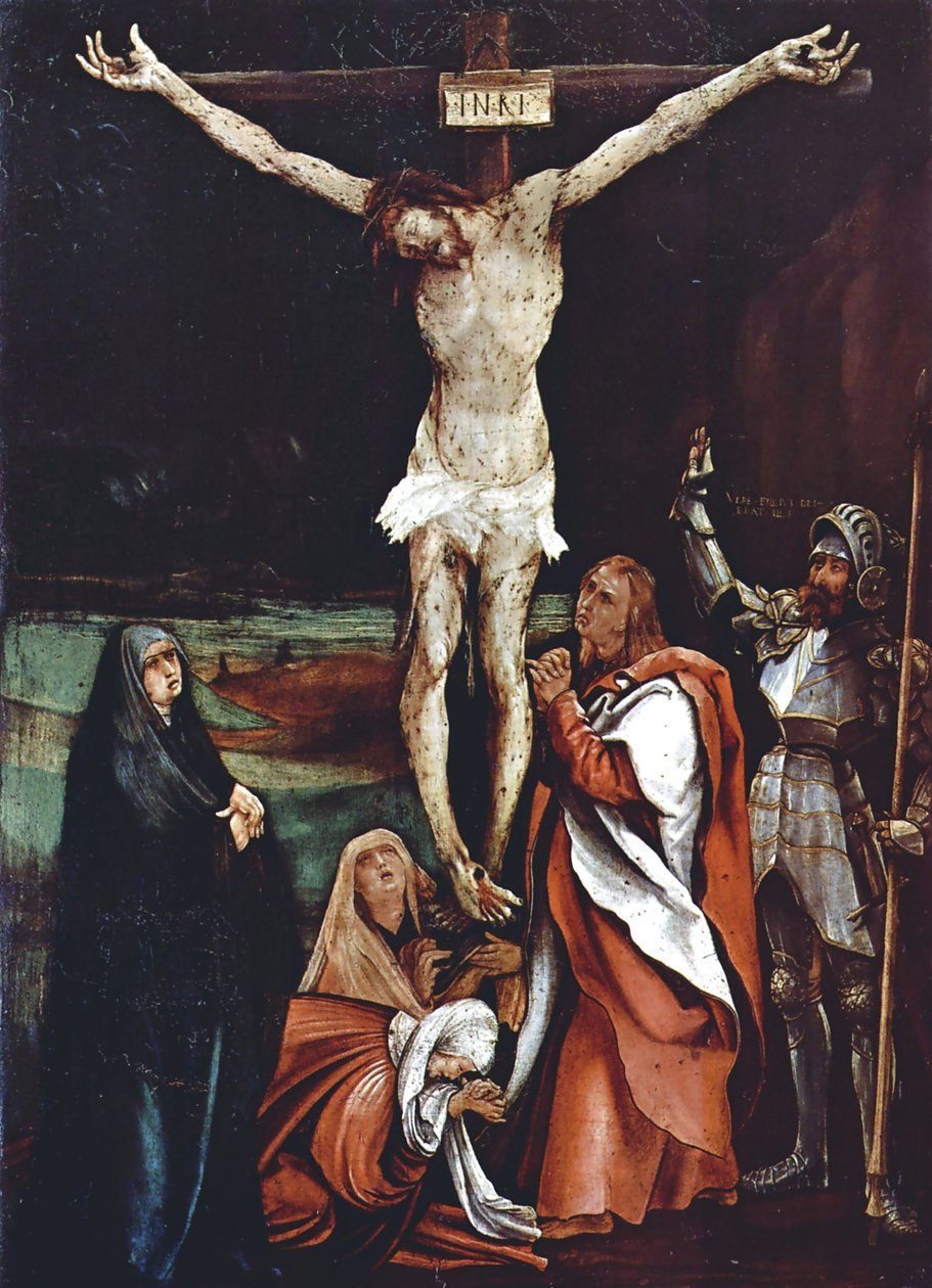 Keresztre feszítés alkotó: Matthias Grünewald