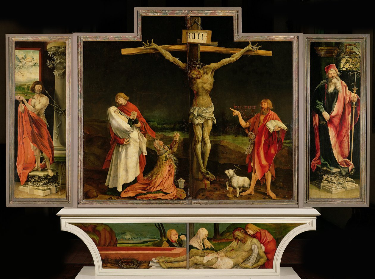 Az Isenheim-oltárkép alkotó: Matthias Grünewald