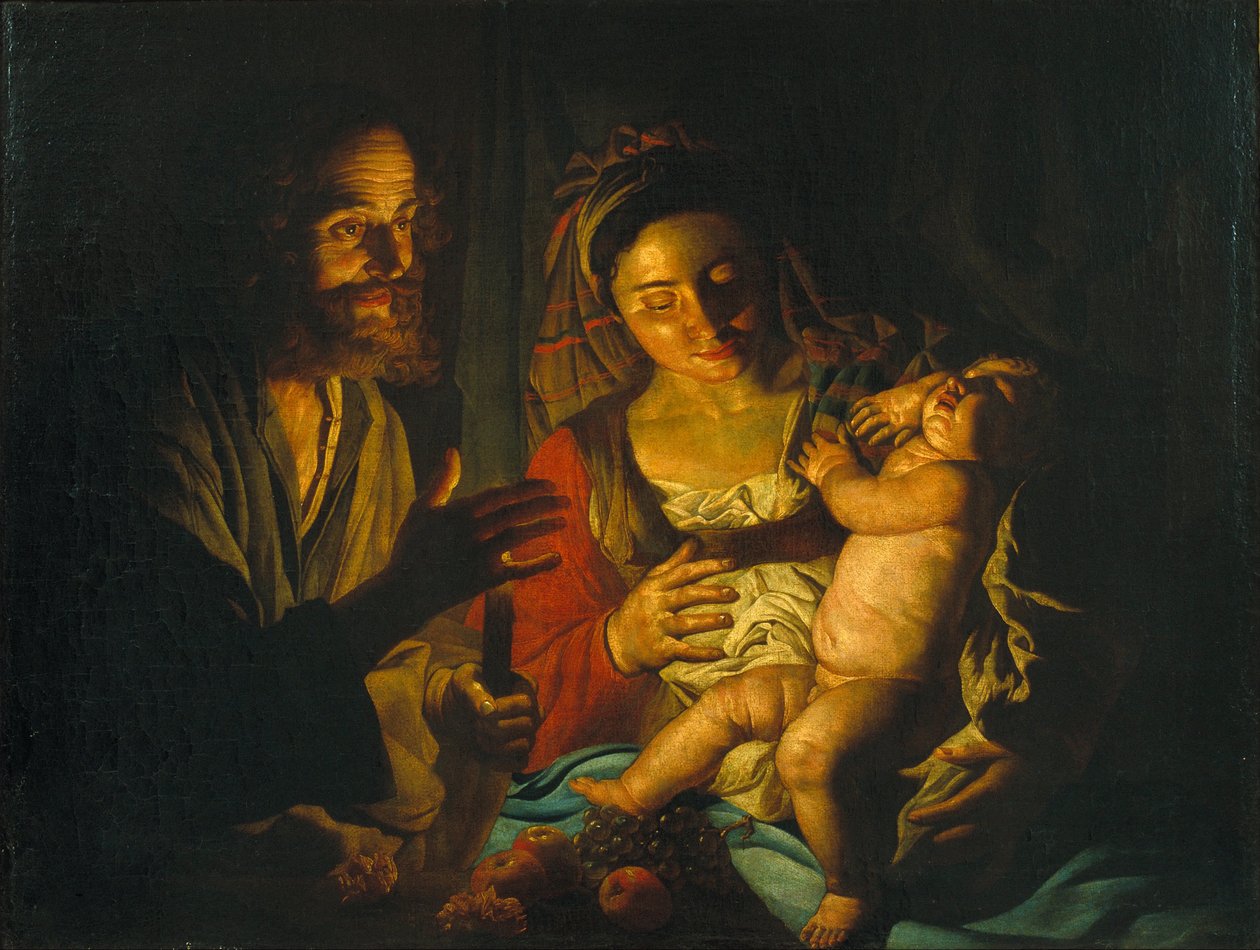 Szent Család alkotó: Matthias Stom