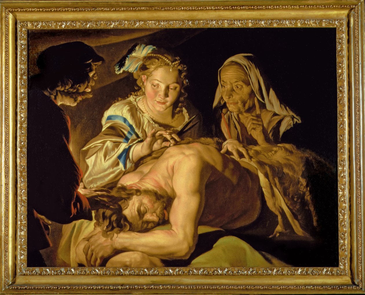 Sámson és Delila alkotó: Matthias Stomer