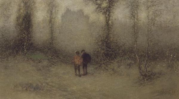Az elvarázsolt kastély, 1887 körül alkotó: Matthijs Maris