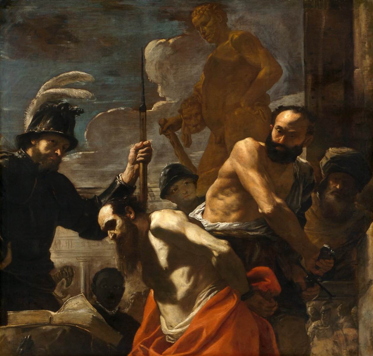 Szent Pál vértanúsága, 1656-59 körül alkotó: Mattia Preti