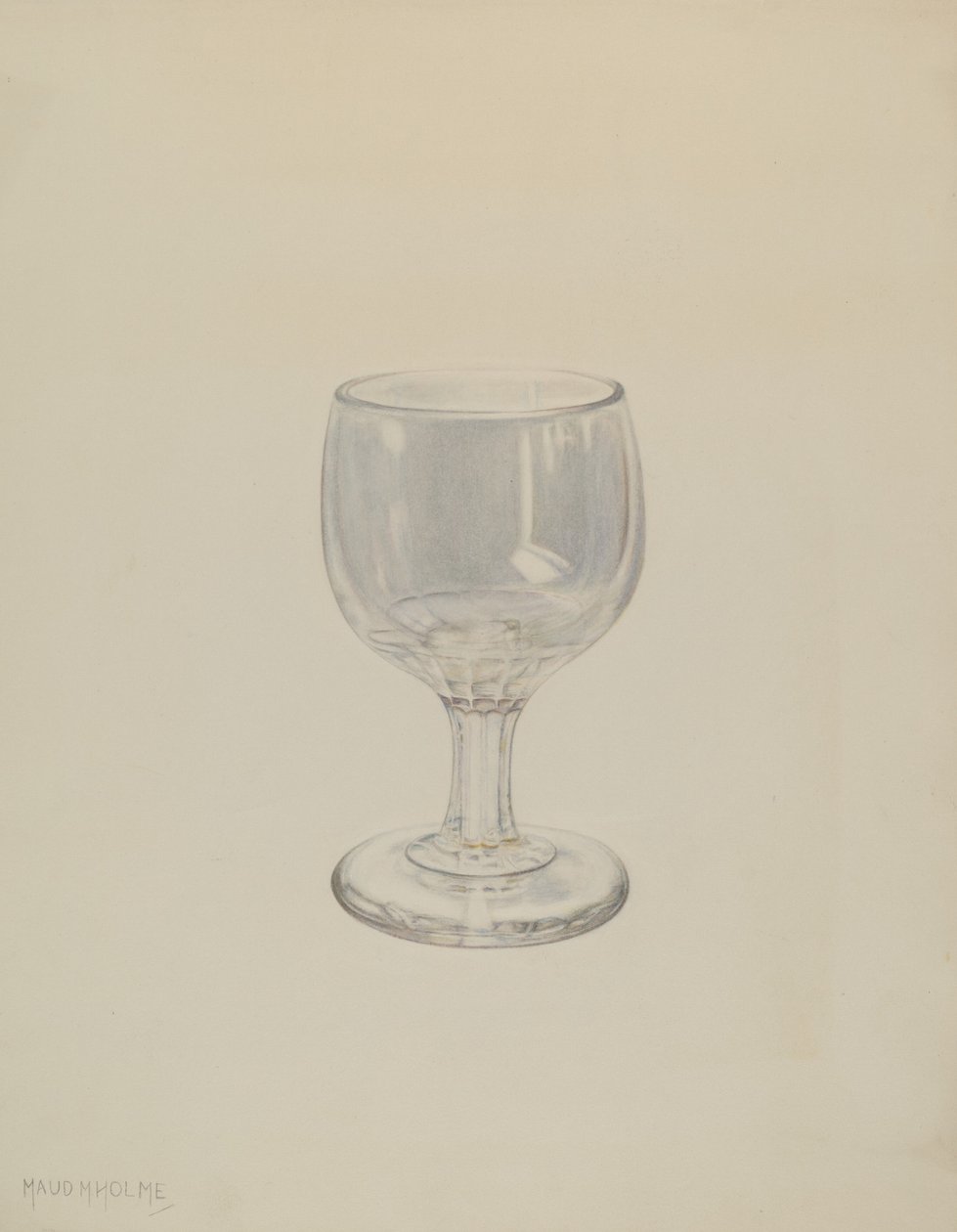 Üveg alkotó: Maud M. Holme