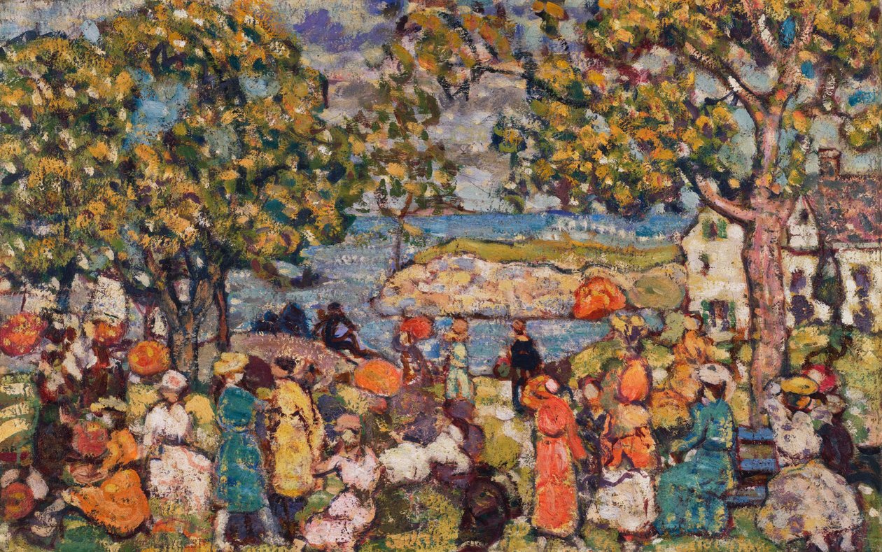 Piknik alkotó: Maurice Brazil Prendergast