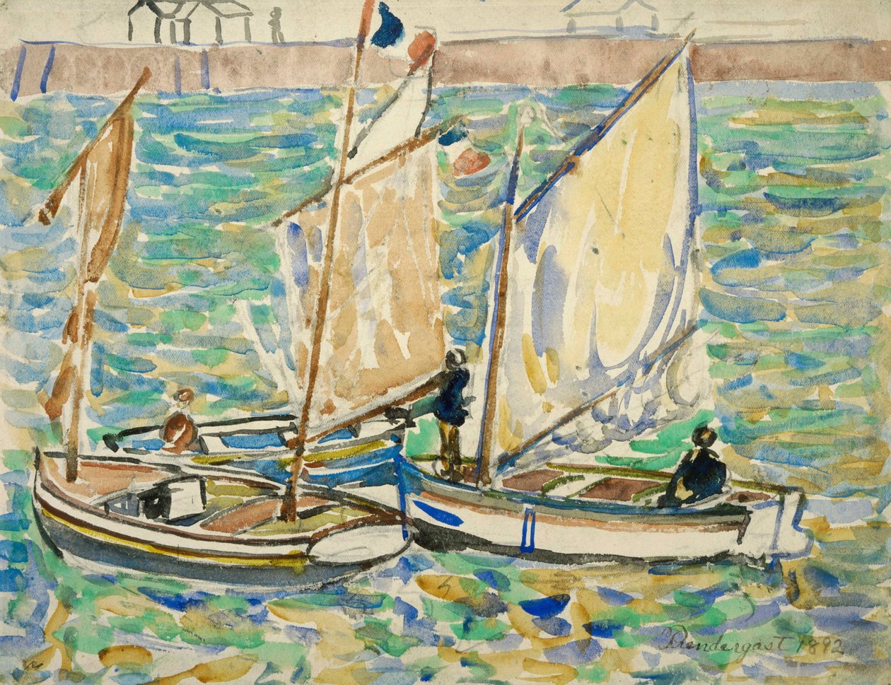 Utca. Kis alkotó: Maurice Brazil Prendergast