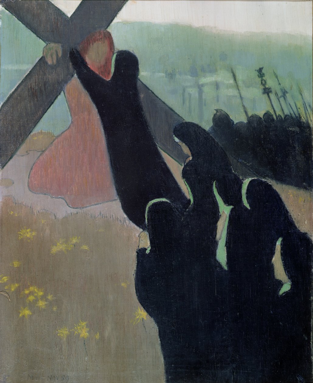 Kálvária vagy, Út a kálváriához, 1889 alkotó: Maurice Denis