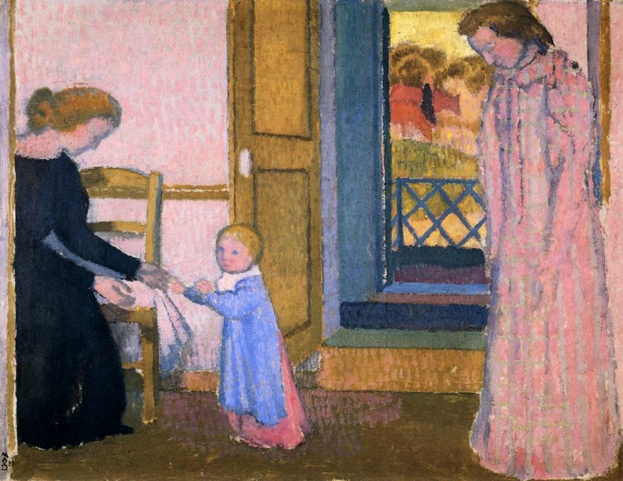 Noelle első lépései, 1897 alkotó: Maurice Denis