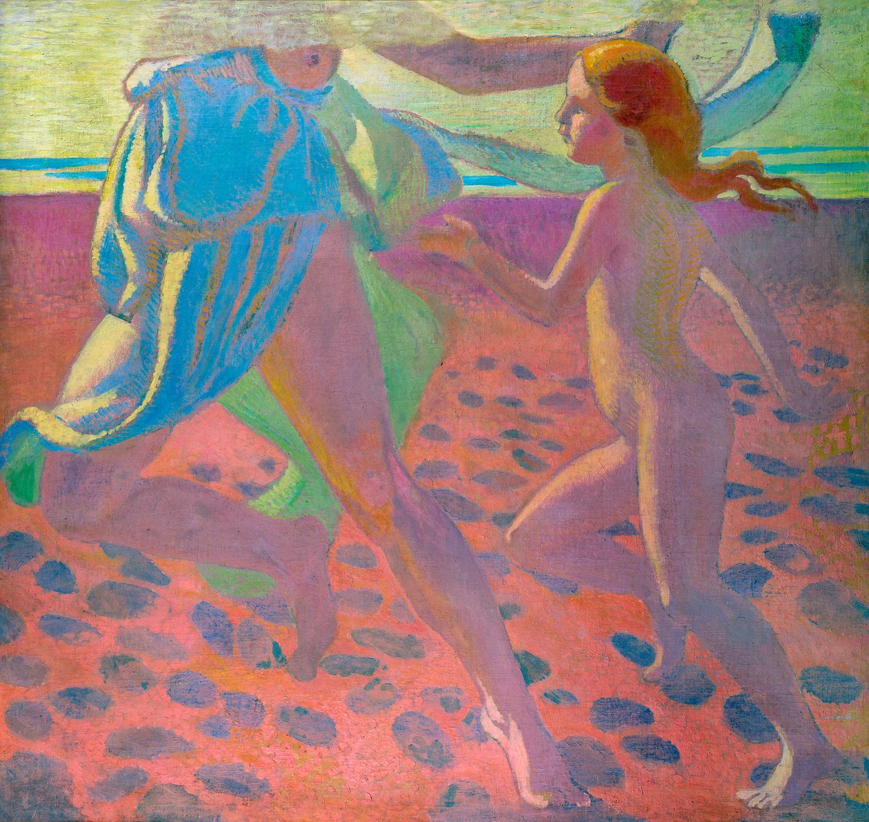 A tengerparton, 1912 alkotó: Maurice Denis