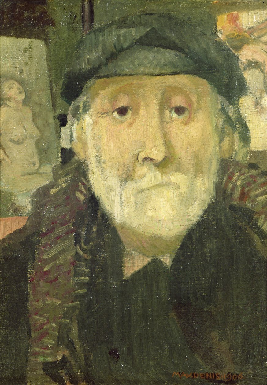 Edgar Degas (1834-1917) portréja 1906 alkotó: Maurice Denis