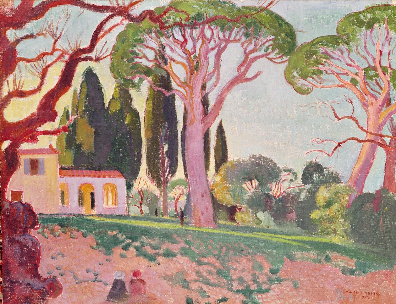 Saint-Cassien kápolna, Cannes, 1922 alkotó: Maurice Denis