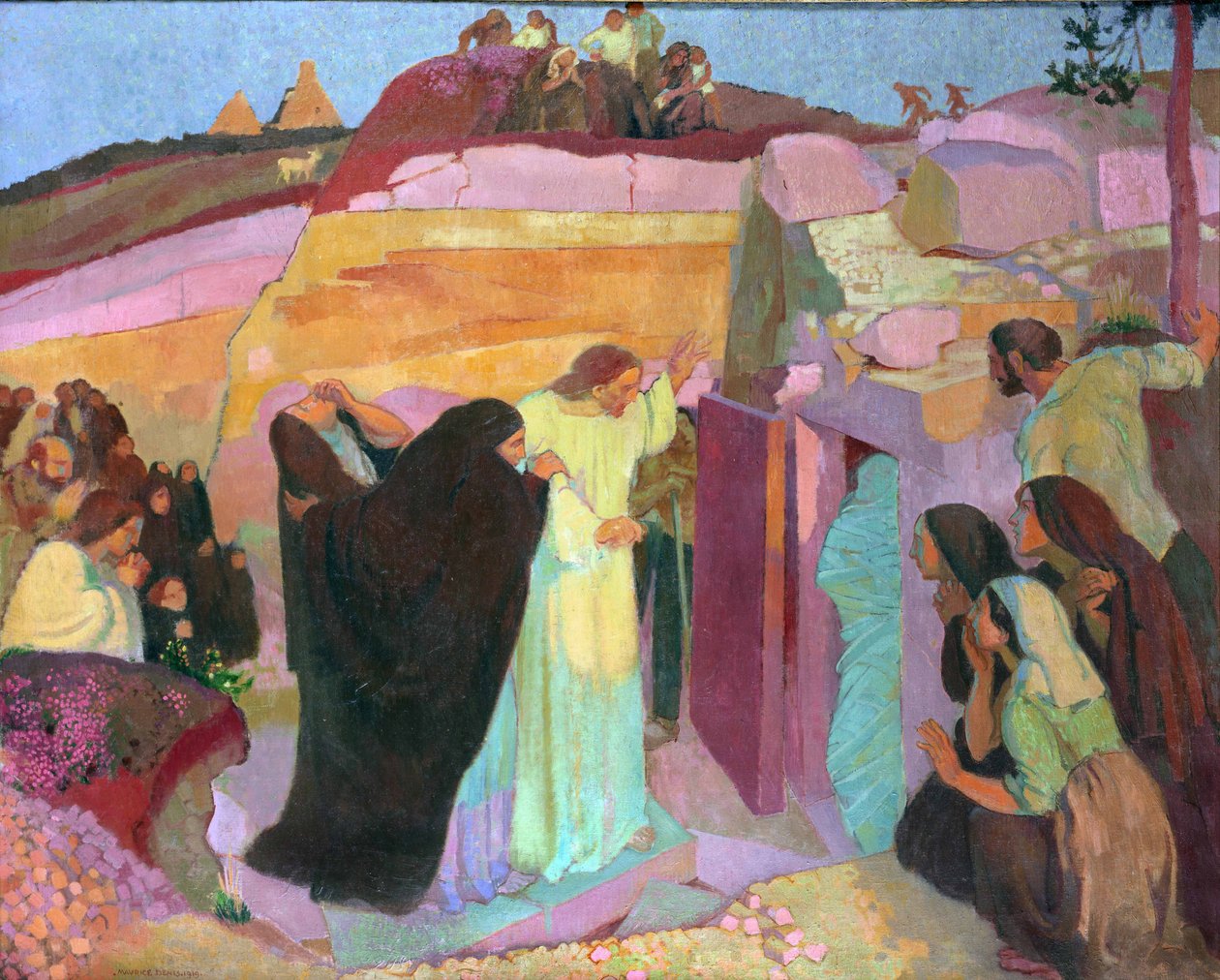 Lázár feltámasztása, 1919 alkotó: Maurice Denis