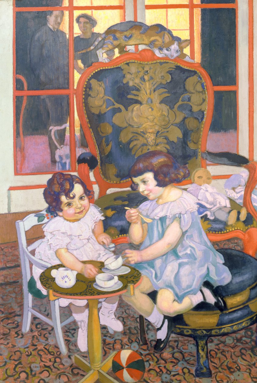 Tea Party, 1919 alkotó: Maurice Denis