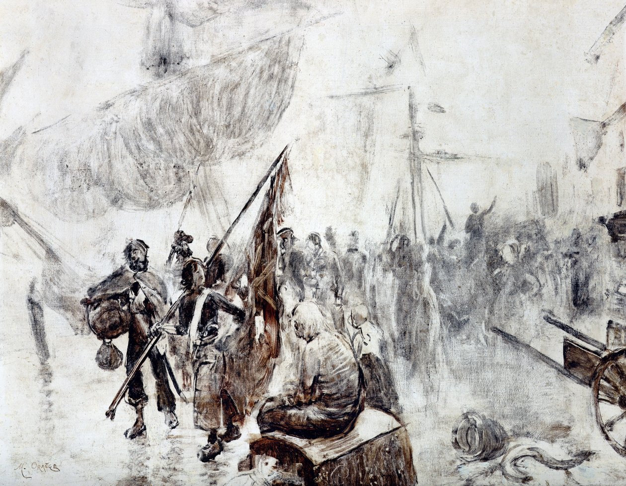 A Korzárok visszatérése alkotó: Maurice Henri Orange