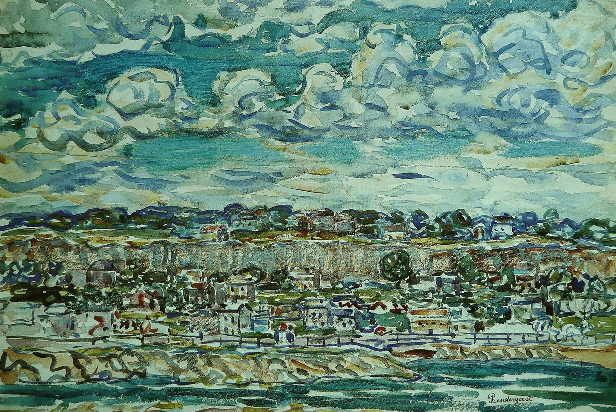  St. MalonFranciaország : Saint-Malon alkotó: Maurice Brazil Prendergast
