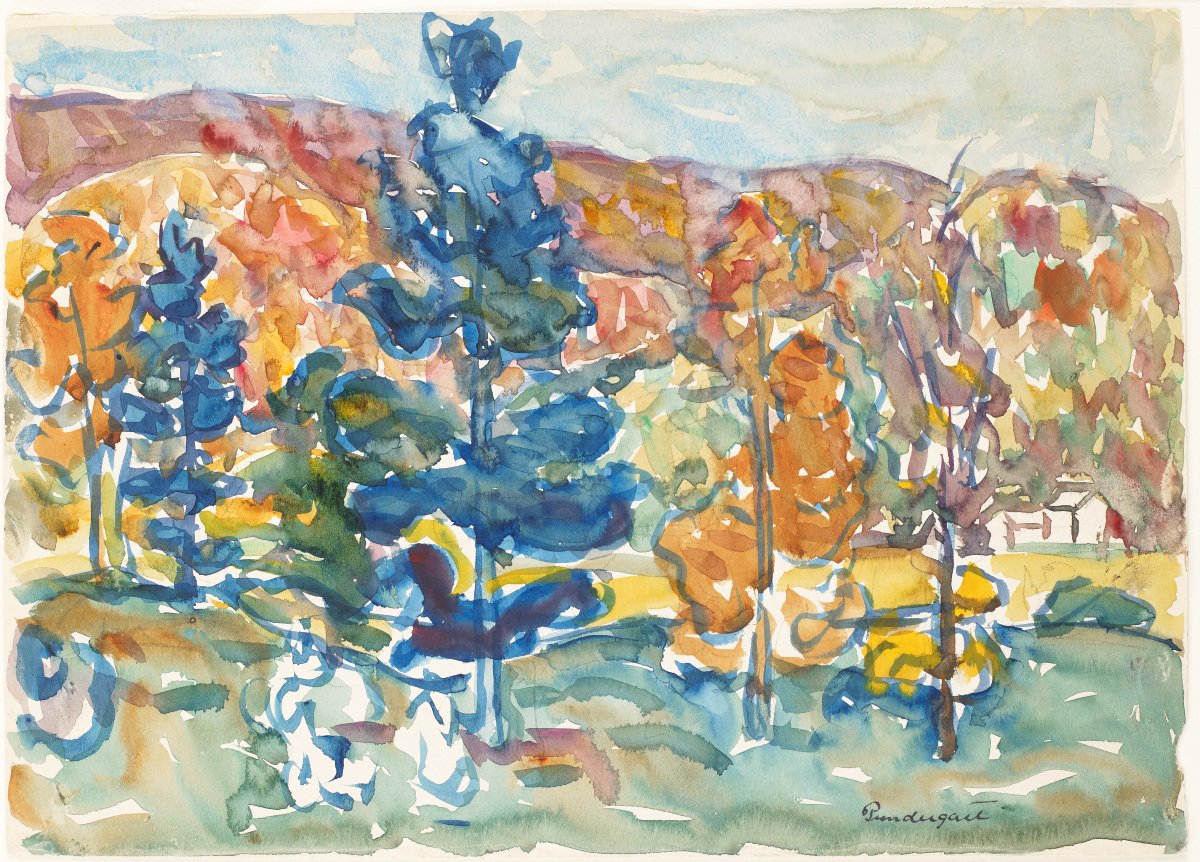 Ősz alkotó: Maurice Brazil Prendergast