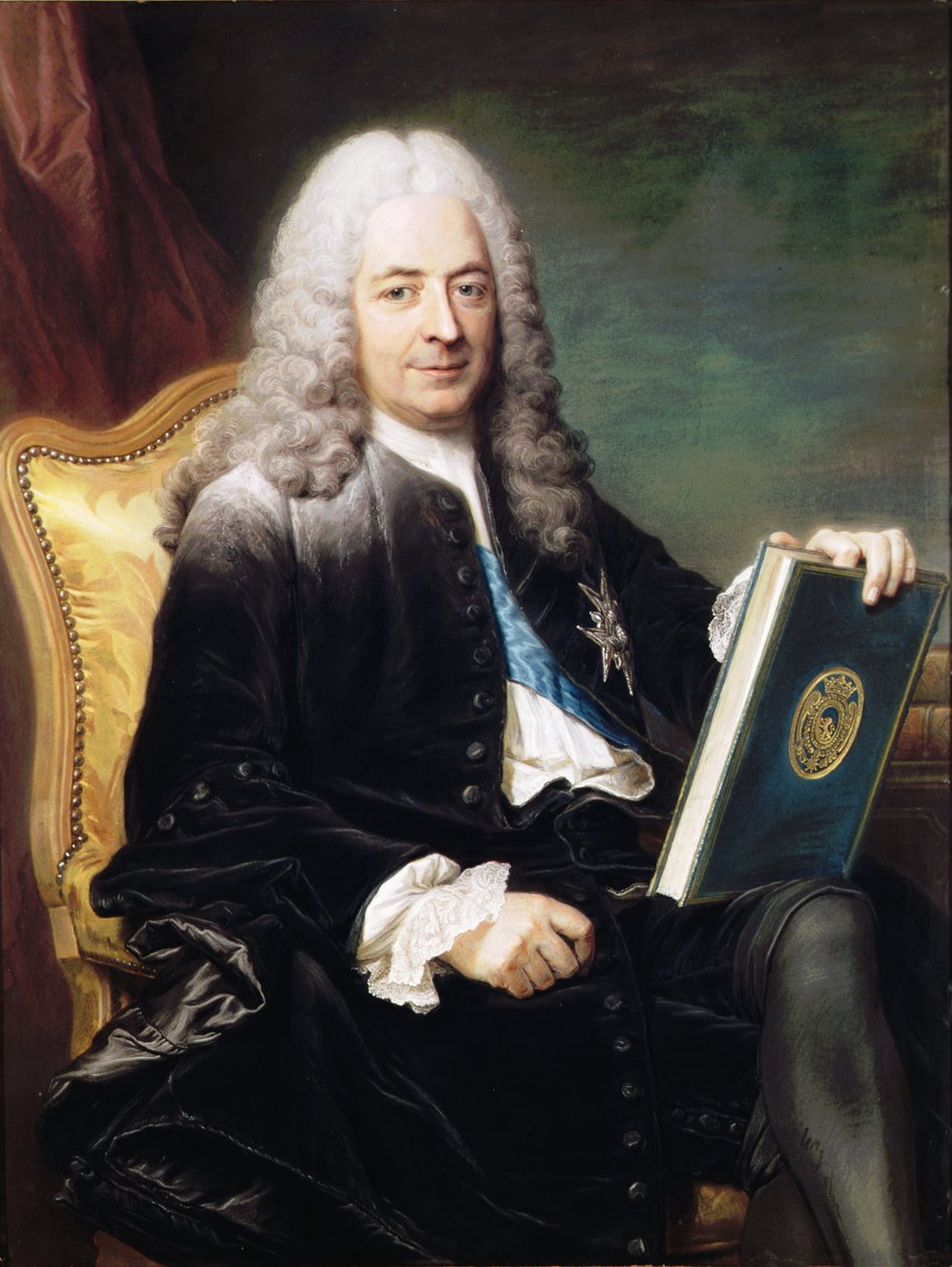 Philibert Orry (1689-1747) Comte de Vignory portréja alkotó: Maurice Quentin de La Tour