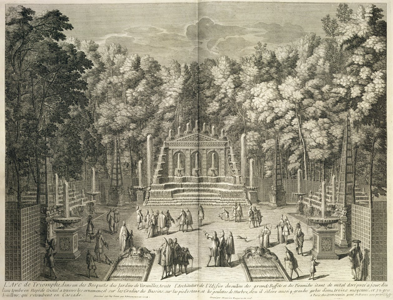 Diadalív, Versailles alkotó: Maurice Baquoy