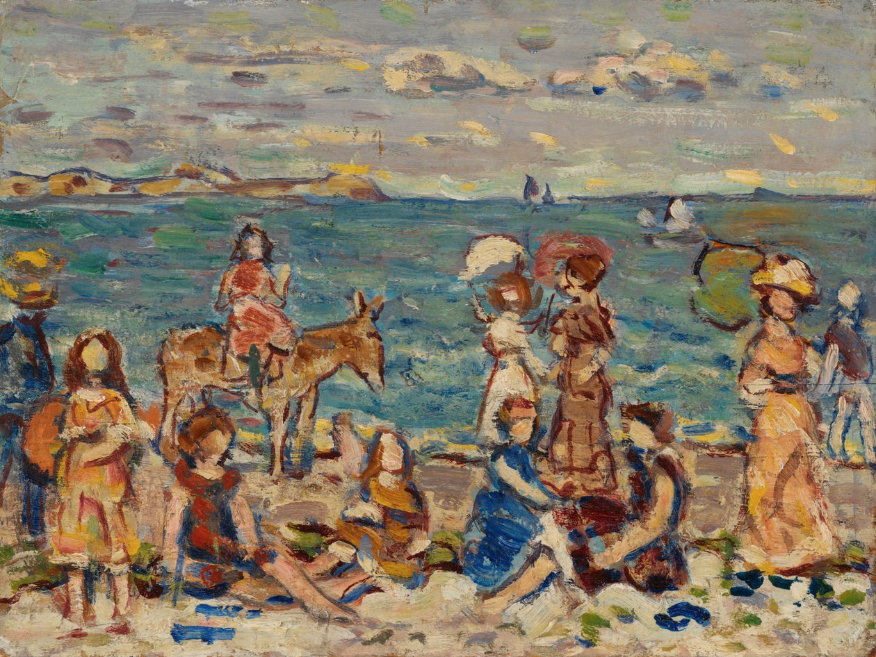 A strandon alkotó: Maurice Brazil Prendergast