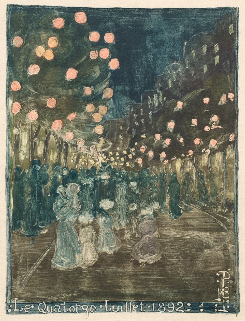 Bastille-nap alkotó: Maurice Brazil Prendergast