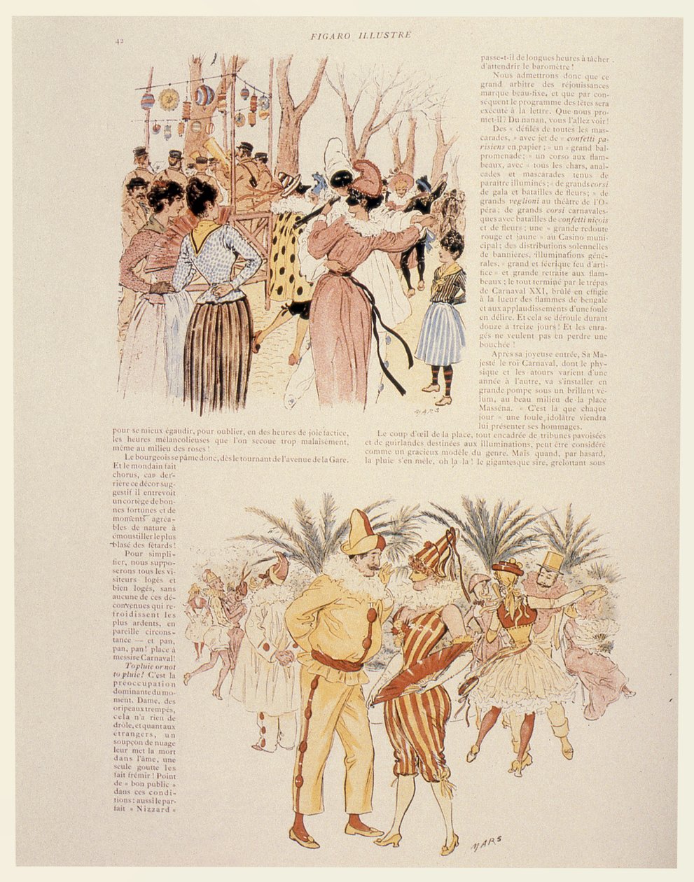 Szép karnevál, 1894 alkotó: Maurice Charles Mathieu Bonvoisin
