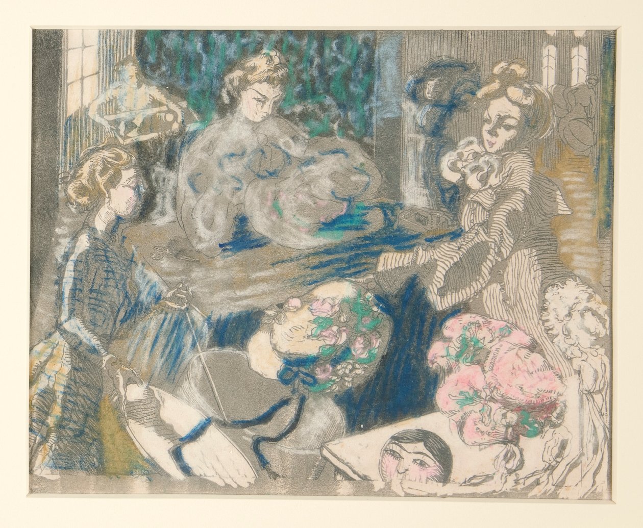 Milliners Shop alkotó: Maurice Delcourt