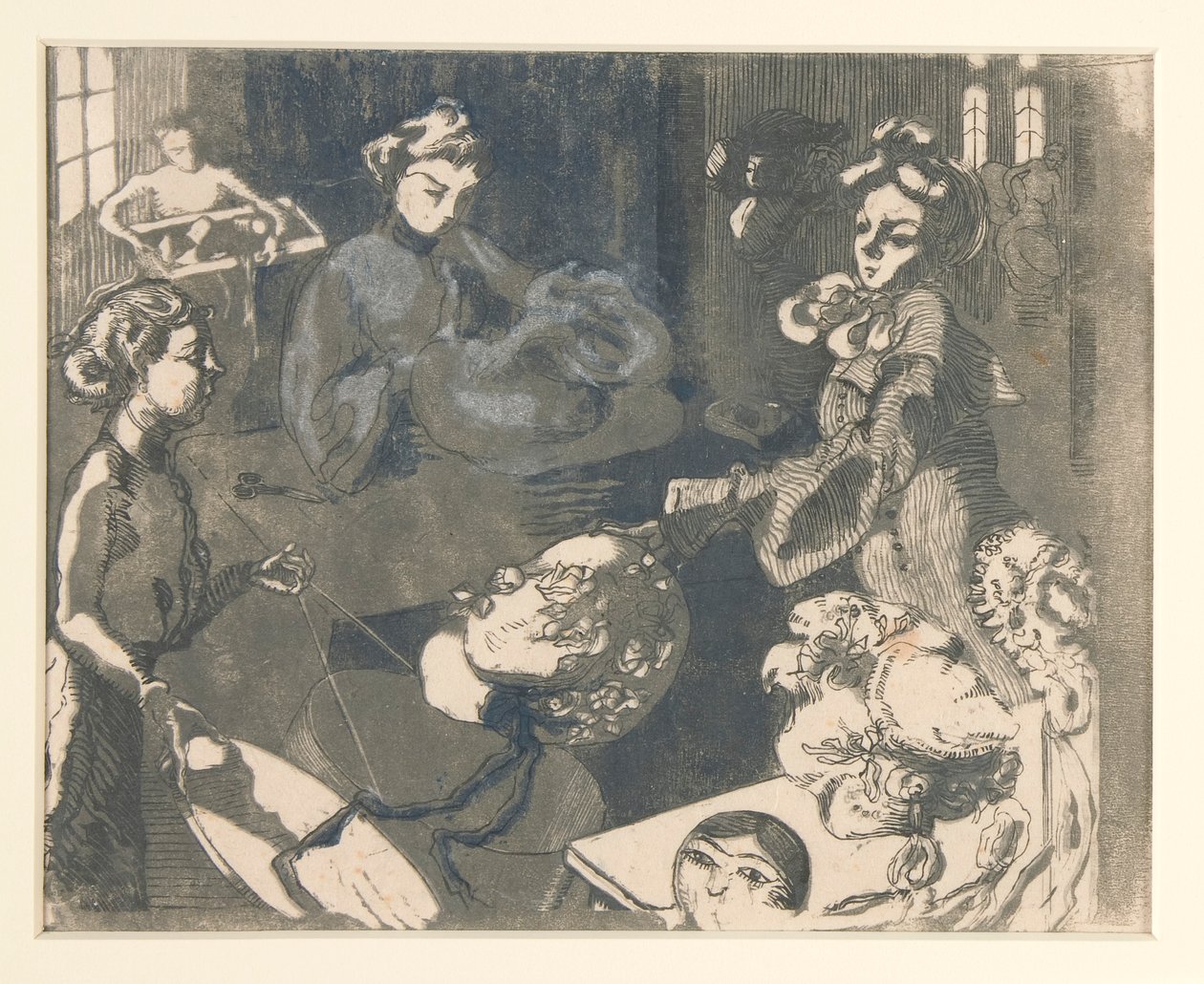 Milliners Shop alkotó: Maurice Delcourt