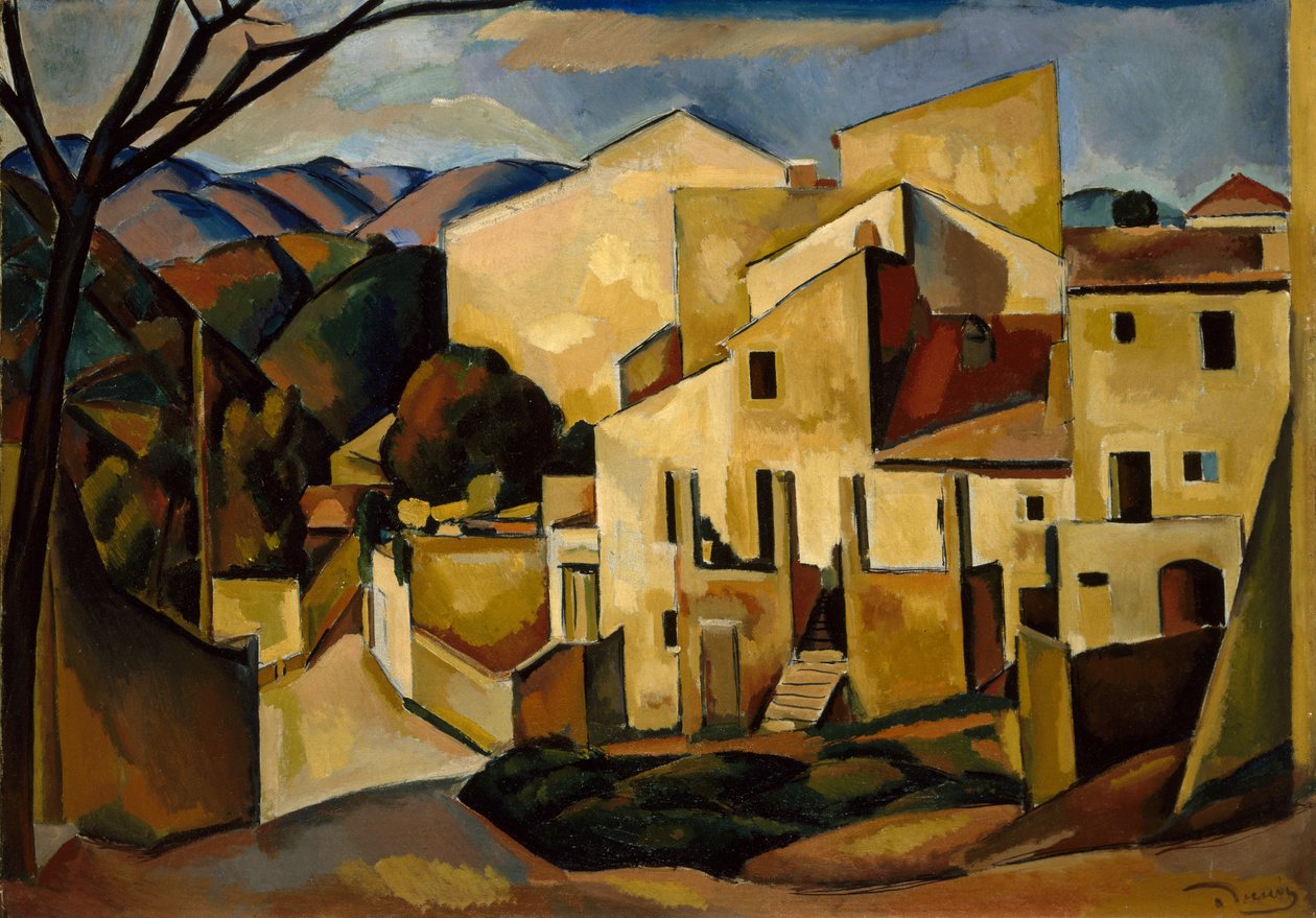 Cagnes, 1910 alkotó: Maurice Denis