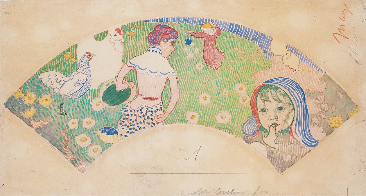 A kertben, 1890 alkotó: Maurice Denis