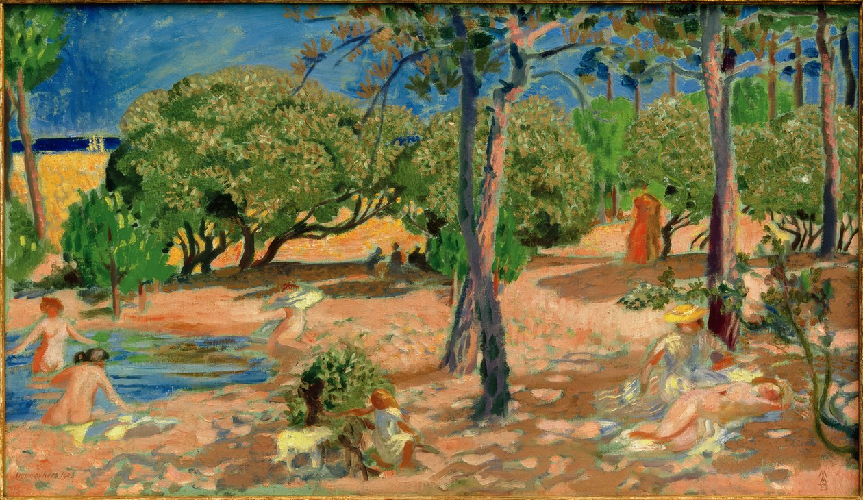 Nyári nap a Noirmoutier-szigeten alkotó: Maurice Denis