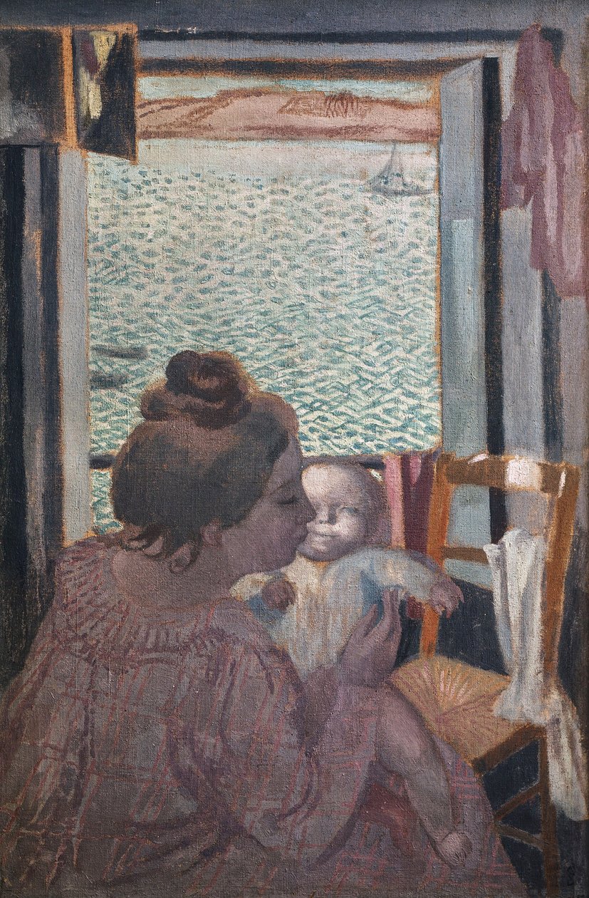 Anyaság az ablakban alkotó: Maurice Denis
