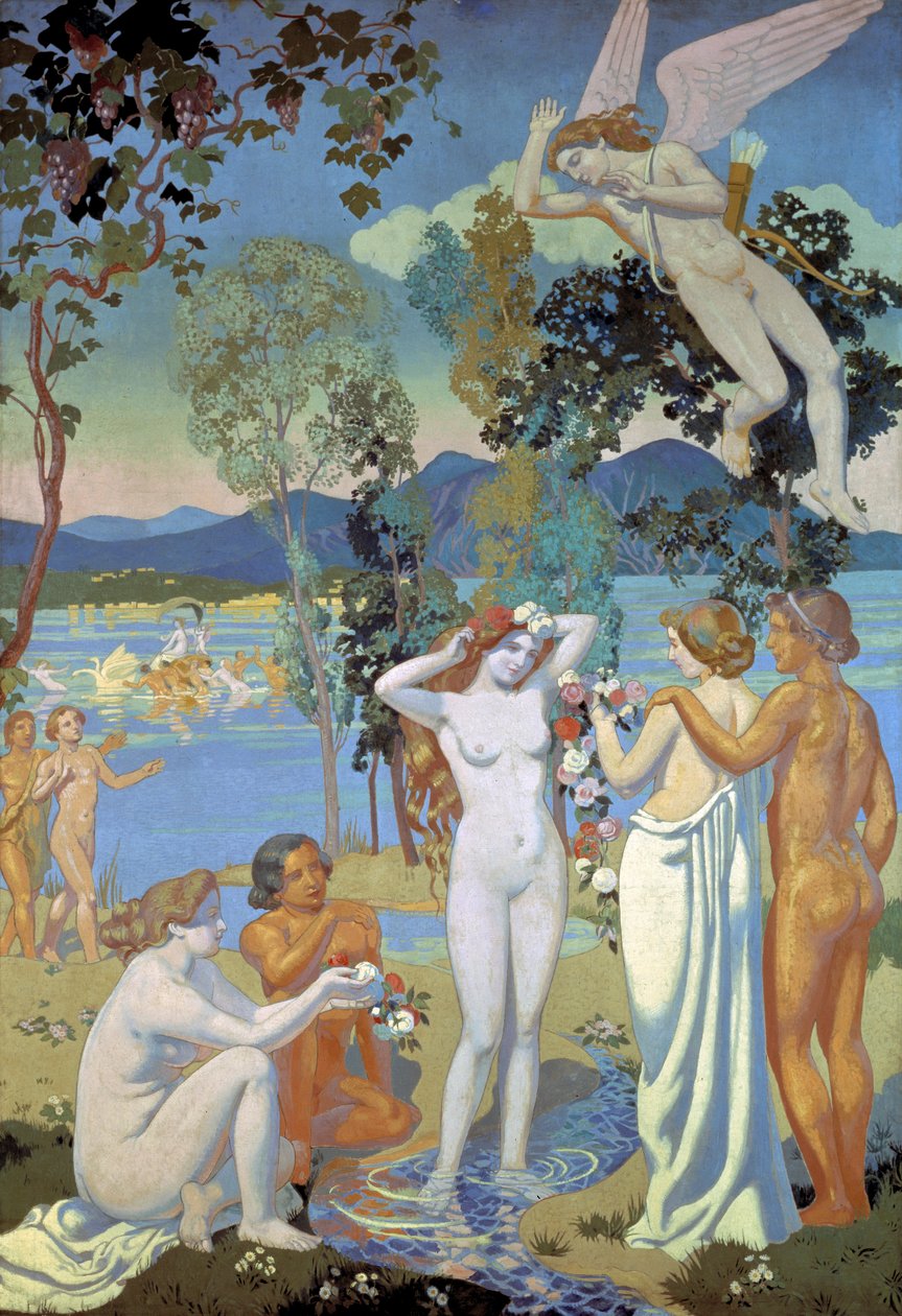 A psziché története, 1908. alkotó: Maurice Denis