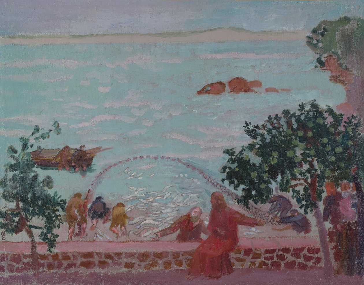 A halak csodás huzata, c. 1910 alkotó: Maurice Denis