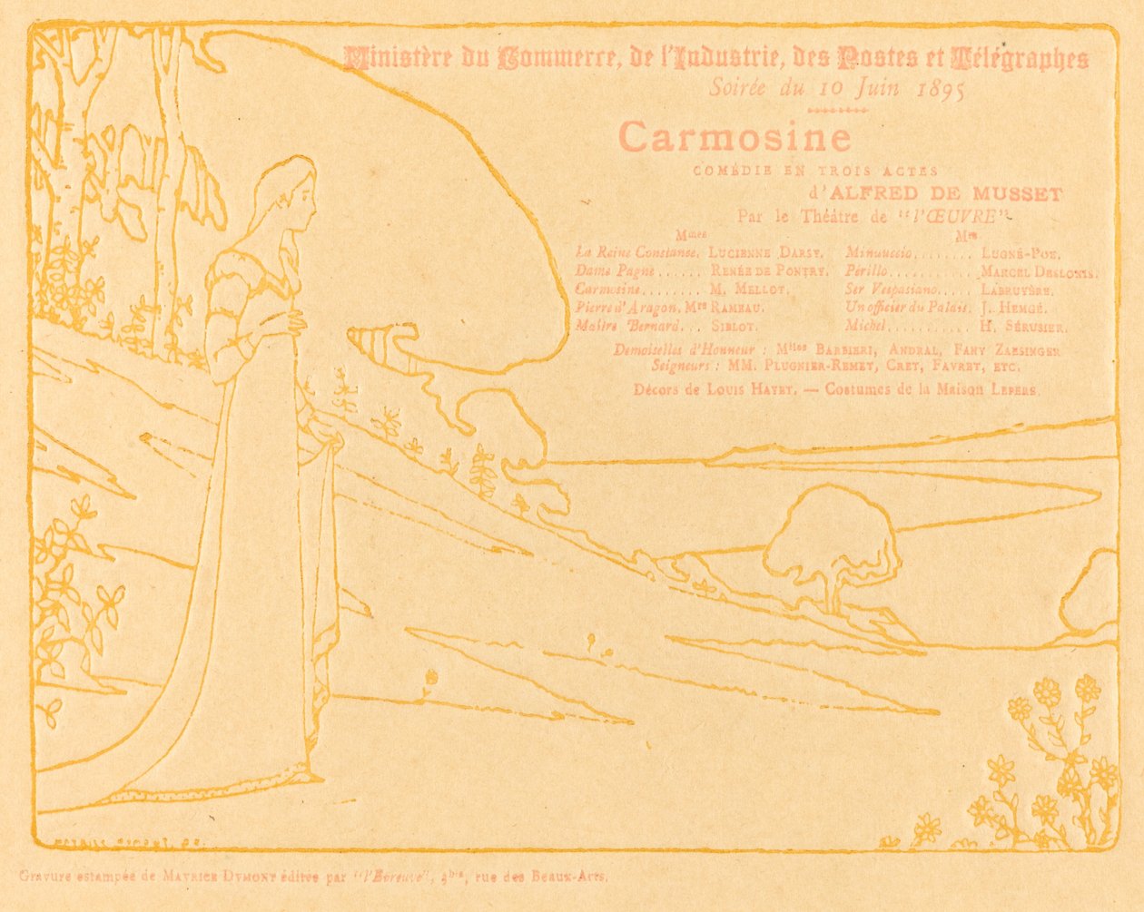 Carmoisine alkotó: Maurice Dumont