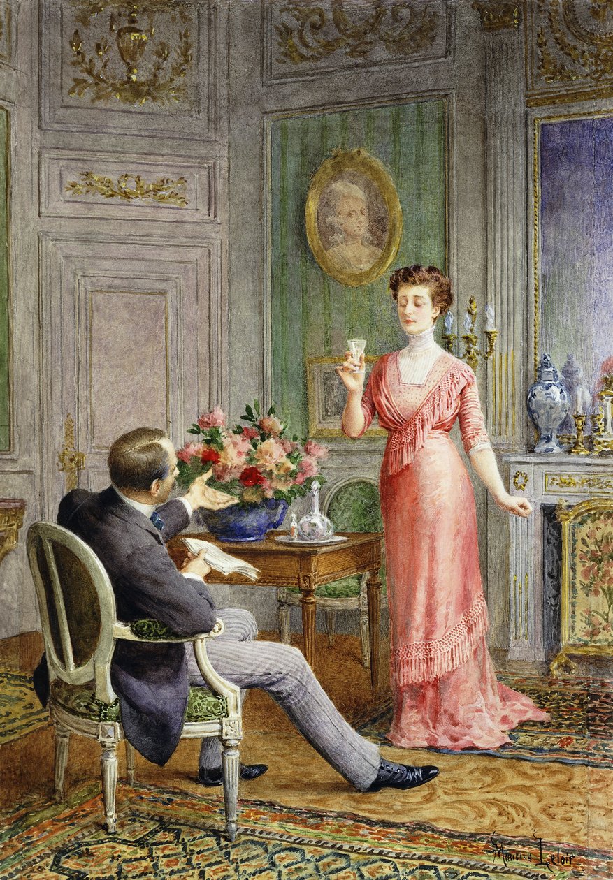 Jelenetek a La Rampe-ból alkotó: Maurice Leloir