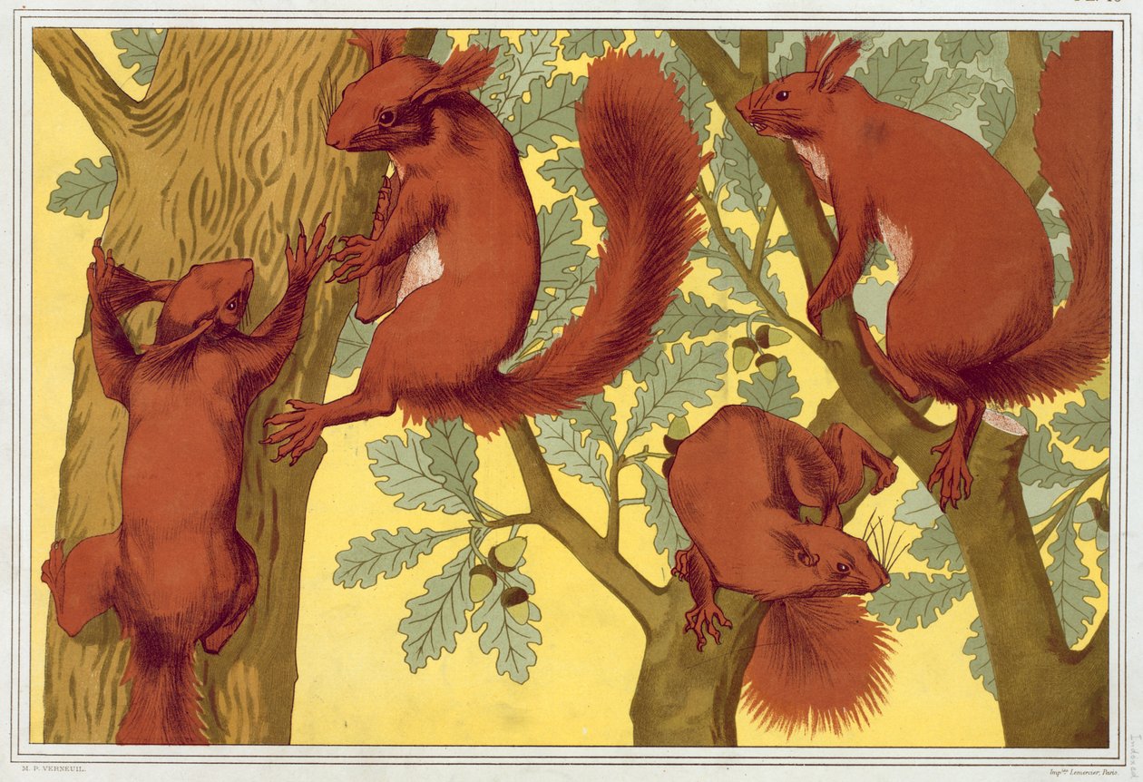 Mókusok, kocsma. 1897. alkotó: Maurice Pillard Verneuil