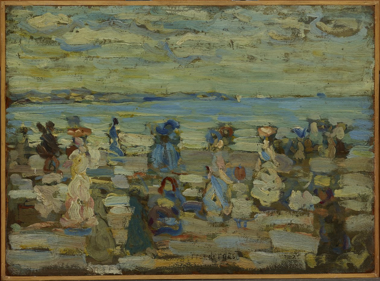 Tengerparti jelenet alkotó: Maurice Brazil Prendergast