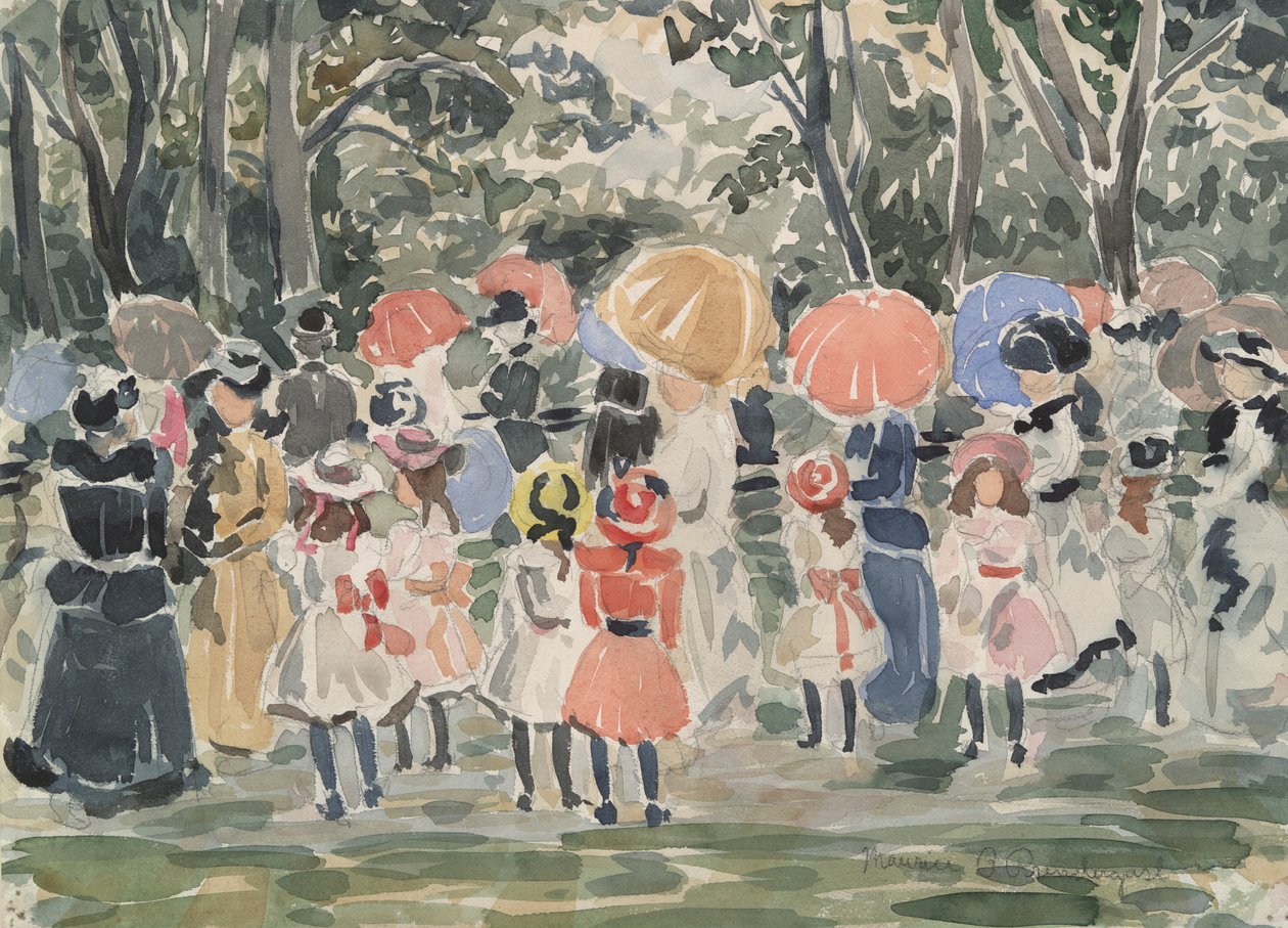 A parkban alkotó: Maurice Brazil Prendergast