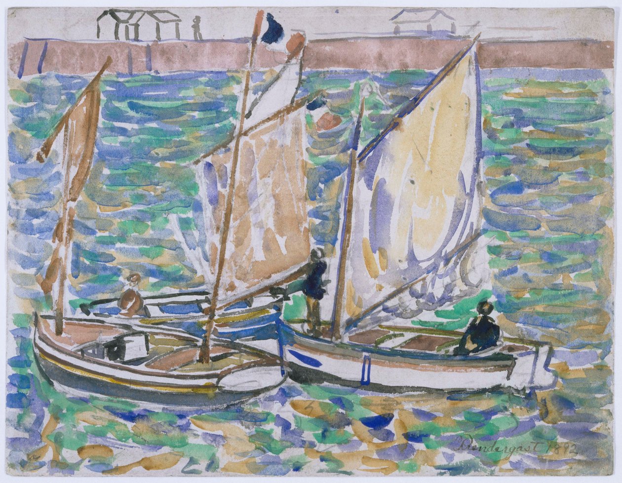 Utca. Kis alkotó: Maurice Brazil Prendergast