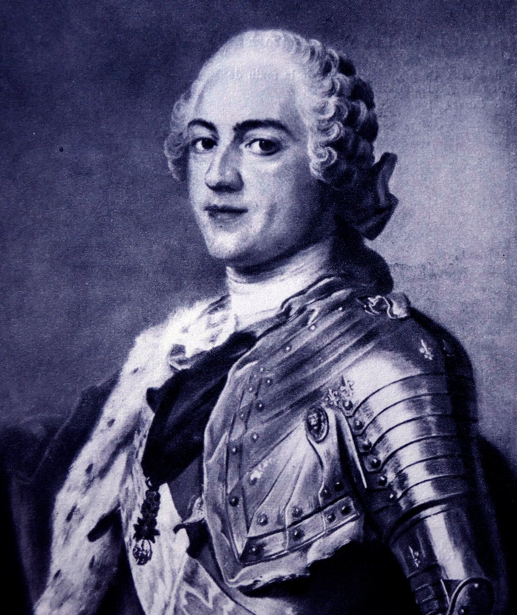 XV. Lajos alkotó: Maurice Quentin de la (after) Tour