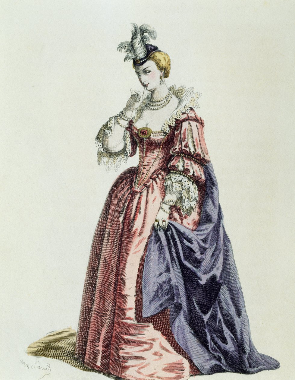 Isabella 1600-ban, Maurice Sand (1823-1889) alkotó: Maurice Sand