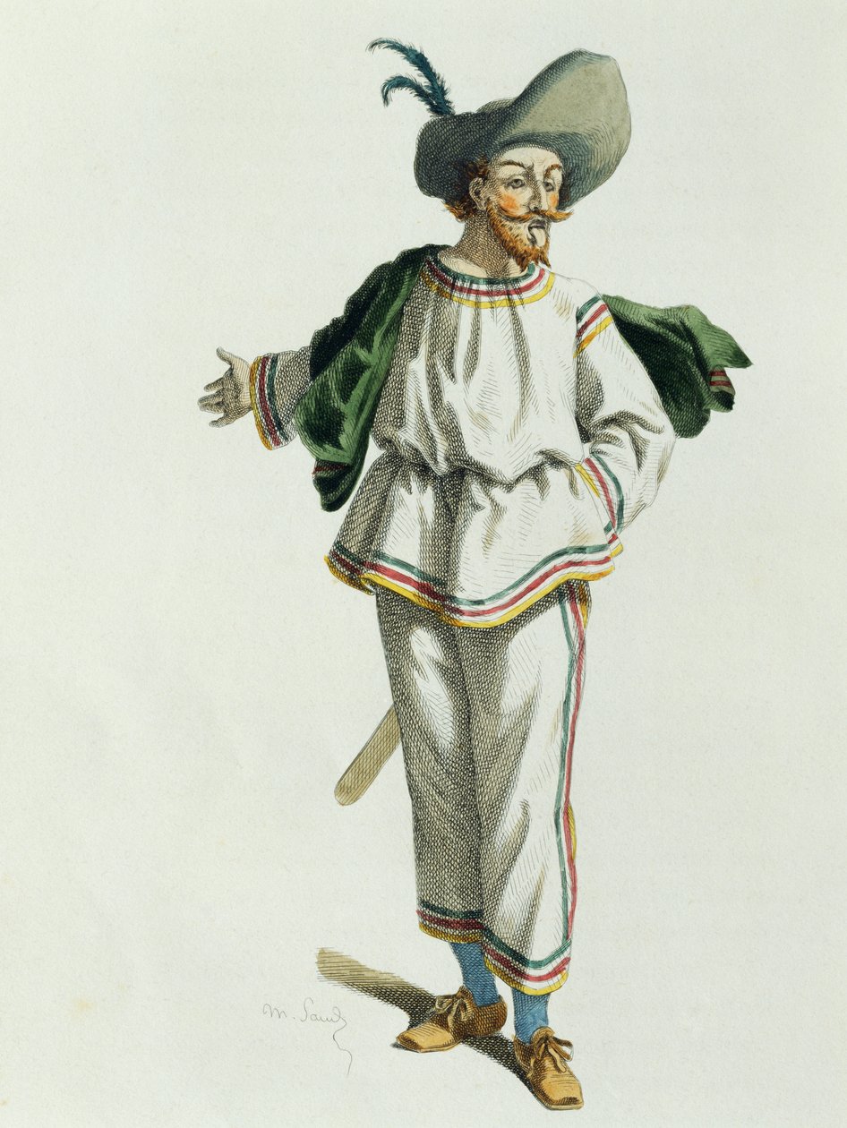 Tabarino 1618-ban, írta Maurice Sand (1823-1889) alkotó: Maurice Sand