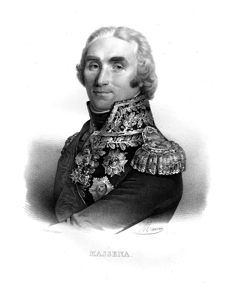 Andre Massena, 1820 alkotó: Maurin