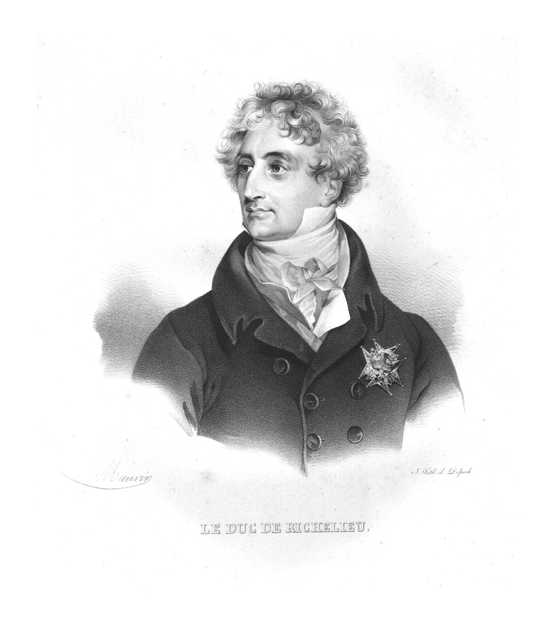 Armand-Emmanuel de Vignerot du Plessis, 1820-as évek alkotó: Maurin
