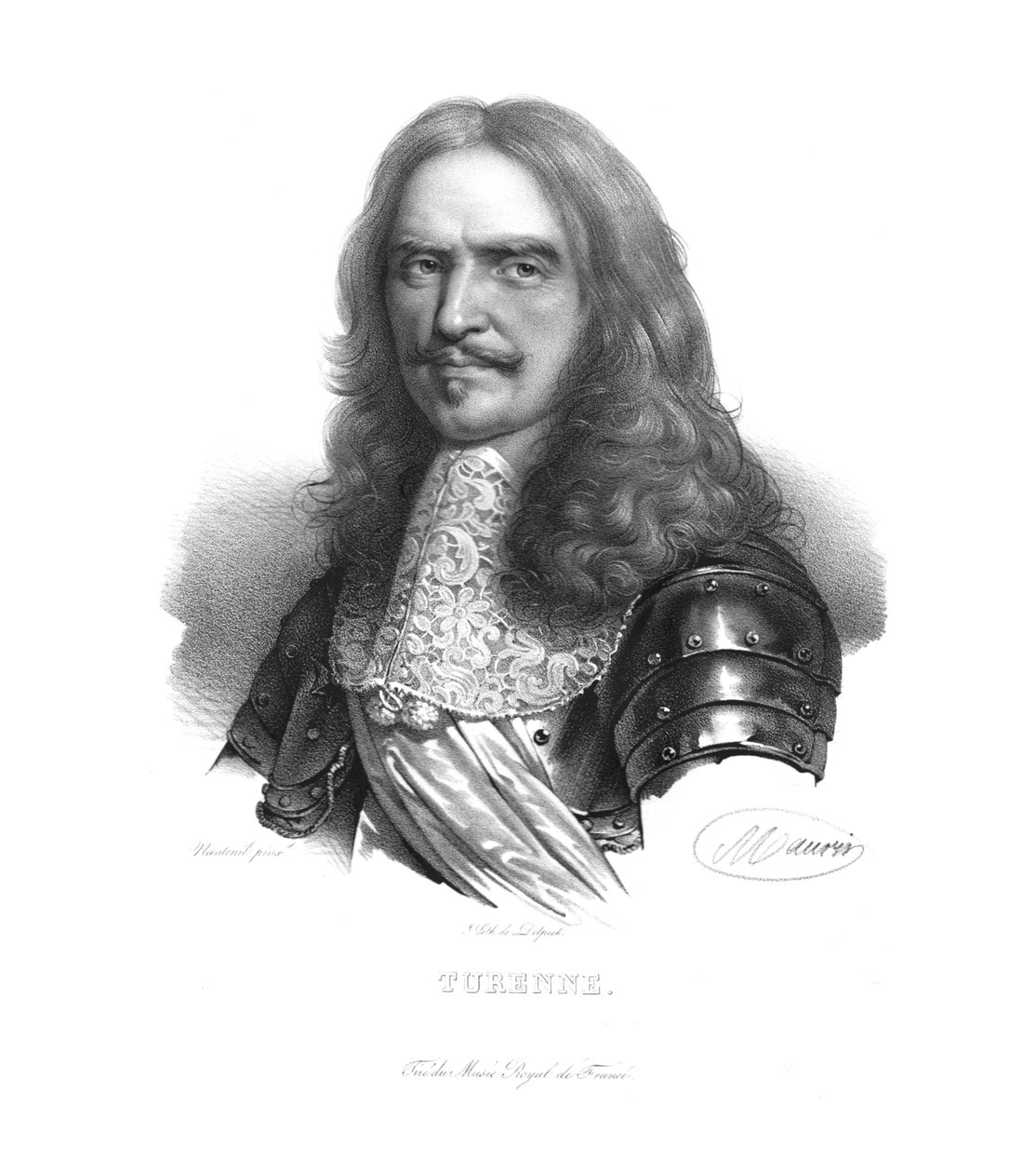 Henri de la Tour dAuvergne, 1820-as évek. alkotó: Maurin