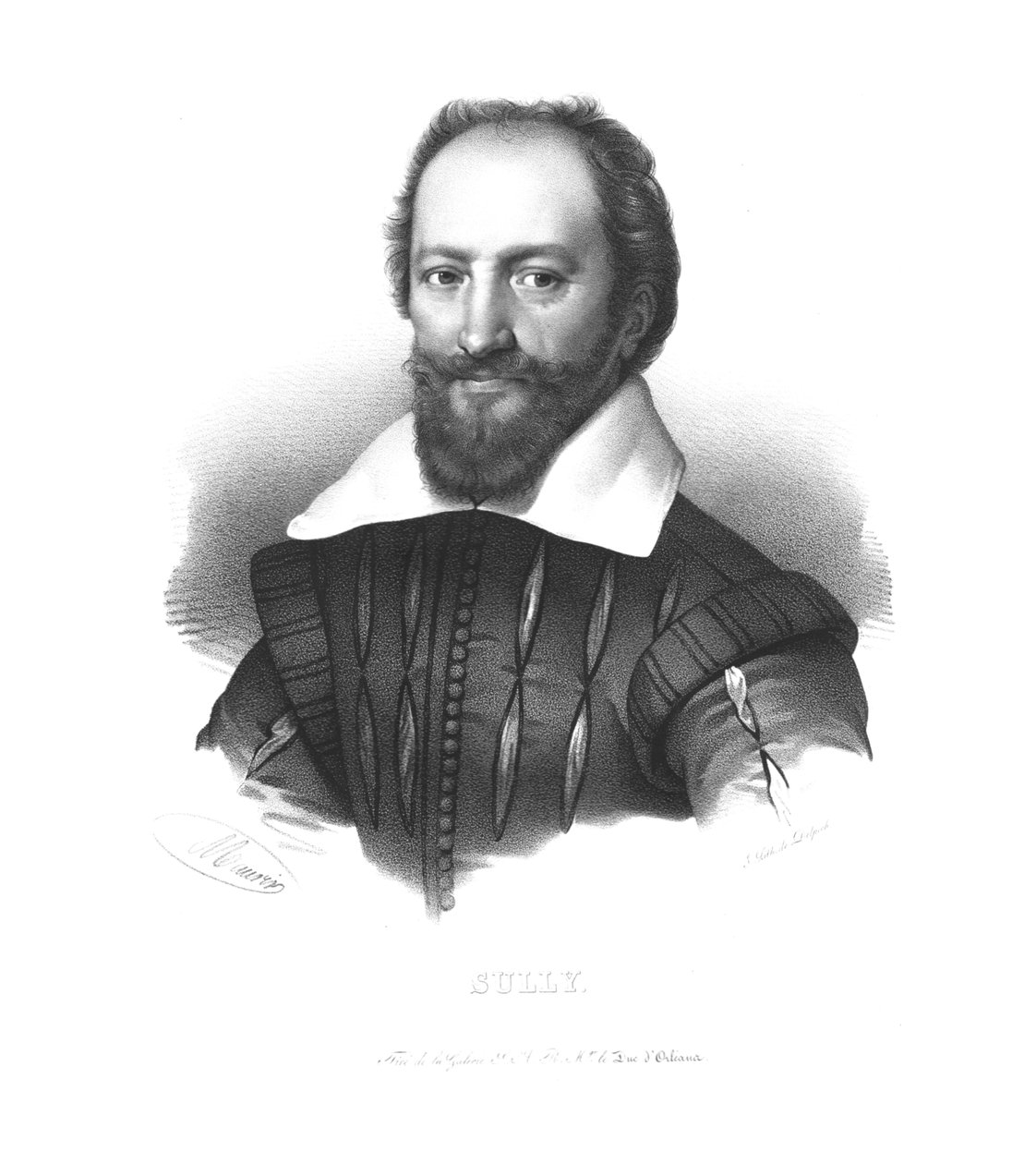 Maximilien de Bethune, Sully hercege, 1820-as évek alkotó: Maurin