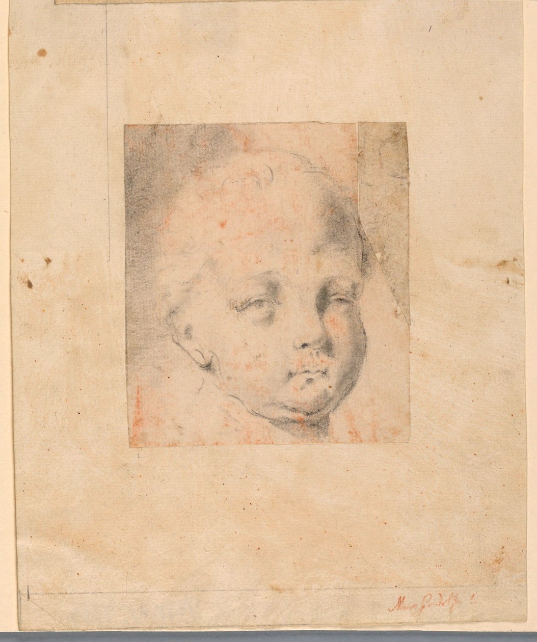 Rajz, tanulmány: 1810-34 alkotó: Mauro Gandolfi