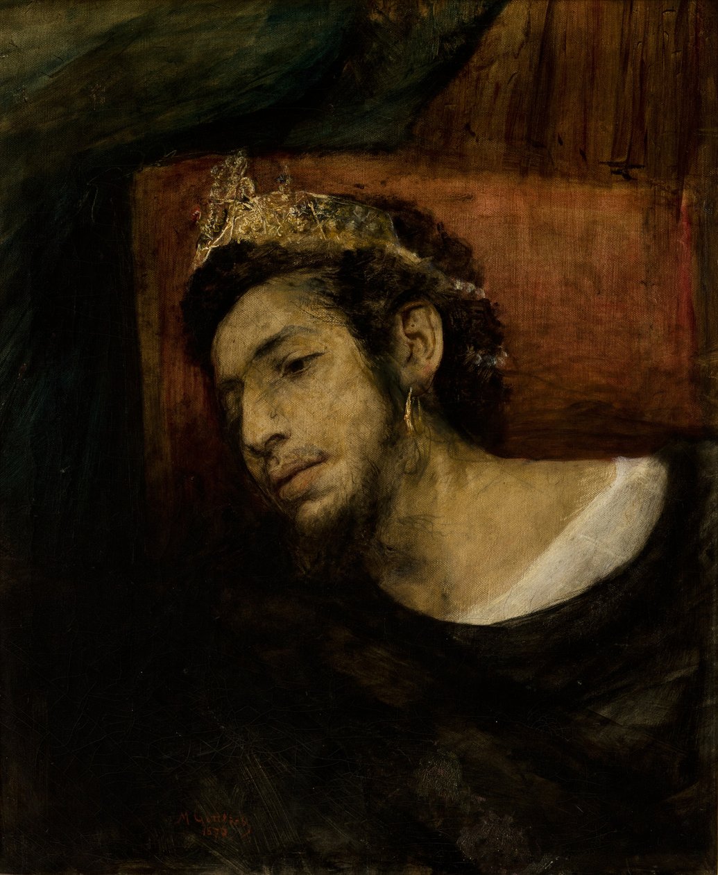 Ahasvérus, 1876 alkotó: Maurycy Gottlieb